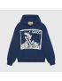 [GUCCI] Cotton jersey hooded sweatshirt 771826XJF3L4622