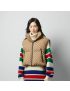 [GUCCI] GG canvas padded gilet 776838ZAPIO2190