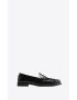 [SAINT LAURENT] le loafer penny slippers in patent leather 670231AAAJX1000