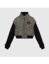 [GUCCI] Boucle wool jacket with Interlocking G 761703ZAPW89192