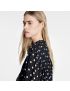 [LOUIS VUITTON] Sheer Mousseline Polka Dot Blouse 1A9WUQ