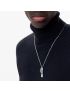 [LOUIS VUITTON] Damier Black necklace M62490