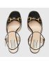 [GUCCI] Womens Horsebit mid heel sandal 771603C9D001000