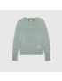 [GUCCI] Wool mohair sweater with crystal G 764615XKDNC4537