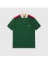 [GUCCI] Cotton polo with Interlocking G 737656XJF4V3754