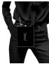 [SAINT LAURENT] tuxedo box bag in shagreen embossed leather and metal 7185401EQ1J9284
