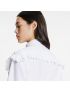 [LOUIS VUITTON] White Ruffle Detail Blouse 1A9XUB