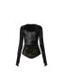 [LOUIS VUITTON] Crushed Velvet Bustier Bodysuit 1A9Y1P