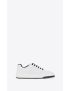 [SAINT LAURENT] sl 61 low top sneakers in perforated leather 713600AAAWR9030