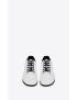 [SAINT LAURENT] sl 61 low top sneakers in perforated leather 713600AAAWR9030