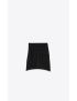 [SAINT LAURENT] tuxedo shorts in grain de poudre 590346Y399W1000