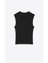 [SAINT LAURENT] cropped top in cashmere, wool and silk 733709YAPK21000