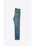 [SAINT LAURENT] straight fit jeans in blue denim 734311Y07HA4296