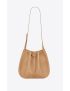 [SAINT LAURENT] paris vii large flat hobo bag in smooth leather 697941AAAMD7744