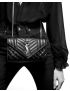 [SAINT LAURENT] envelope small bag in mix matelasse grain de poudre embossed leather 600195BOW912346