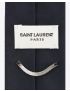 [SAINT LAURENT] thin tie in silk shantung 7276003Y0134000