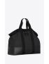 [SAINT LAURENT] city saint laurent big tote in econyl regenerated nylon 729456FABMY1000