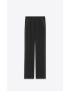 [SAINT LAURENT] straight tuxedo pants in grain de poudre 737998Y512W1000