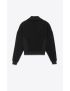 [SAINT LAURENT] cropped sweatshirt 741728Y36SW1000