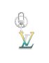 [LOUIS VUITTON] LV Spotlight Bag Charm And Key Holder M00738