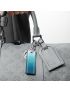 [LOUIS VUITTON] Damier Stripes Tab Bag Charm And Key Holder M00735