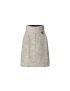 [LOUIS VUITTON] Raw Tweed Skirt 1A9XLD