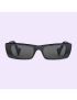 [GUCCI] Rectangular sunglasses 573239J07401381