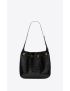 [SAINT LAURENT] paris vii medium hobo bag in crocodile embossed patent leather 697918AAAY31000