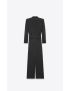 [SAINT LAURENT] jumpsuit in silk satin 734647Y5C381000