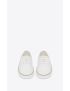 [SAINT LAURENT] feliz low top sneakers in smooth leather 732146AABO79040