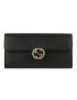 [GUCCI OUTLET] GG Interlocking Long Wallet 615524CAO0G1000