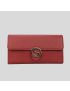 [GUCCI OUTLET] GG Interlocking Long Wallet 615524CAO0G6420