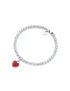 [TIFFANY & CO] Red Heart Tag Bead Bracelet 61941762