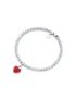 [TIFFANY & CO] Red Heart Tag Bead Bracelet 61941789