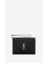 [SAINT LAURENT] cassandre flap pouch in smooth leather 650858AAB4K1025