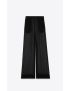 [SAINT LAURENT] large pants in crepe muslin 747440Y115W1000