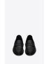 [SAINT LAURENT] le loafer penny slippers in glazed leather 670232AAA7R1000
