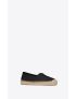 [SAINT LAURENT] monogram espadrilles in lambskin 458573AAALP1000