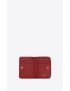 [SAINT LAURENT] cassandre matelasse compact zip around wallet in quilted leather 668288AAA446008