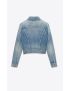 [SAINT LAURENT] jacket in niagara blue denim 740351YJ8635004