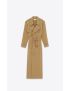 [SAINT LAURENT] trench in twill 742023Y7G459772