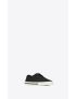 [SAINT LAURENT] club low top sneakers in canvas and leather 73183812N9A1534