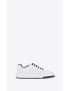 [SAINT LAURENT] sl 61 low top sneakers in perforated leather 713602AAAWR9030