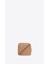 [SAINT LAURENT] paris cube trousse in vegetable tanned leather 733701BWR6W2725