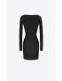 [SAINT LAURENT] dress in knit 744611Y76CJ1000