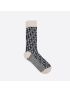 [DIOR] Oblique Socks 113MC08AT105_C179