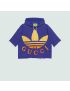 [GUCCI] adidas x  cotton hooded sweatshirt 722954XJE1G4622