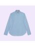 [GUCCI] Cotton poplin shirt with embroidery 723698ZAMA04910