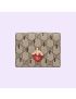 [GUCCI] Card case wallet with Double G strawberry 726247FABB08659