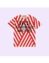 [GUCCI] Striped cotton T shirt with print 726741XJE639095